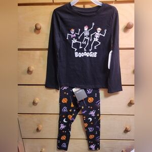 Boogie Skeleton Halloween Pajama Set